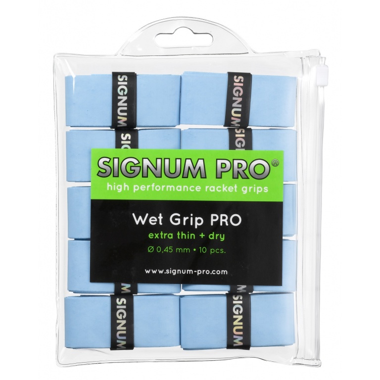 Signum Pro Overgrip Wet Pro niebieski 10 sztuk w opakowaniu